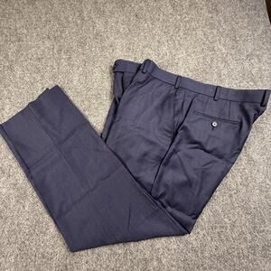 Lauren Ralph Lauren Men's Wool Dress Pants 38W x 30L Navy Blue #1729